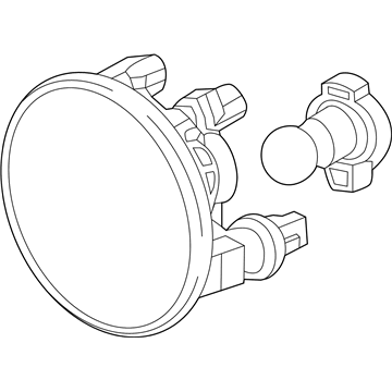 Chevy 42548992 Fog Lamp Assembly