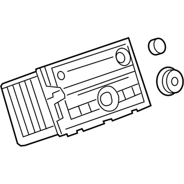 GM 22924485 Radio,Amplitude Modulation/Frequency Modulation Stereo & Audio Disc Player & Mp3 Player