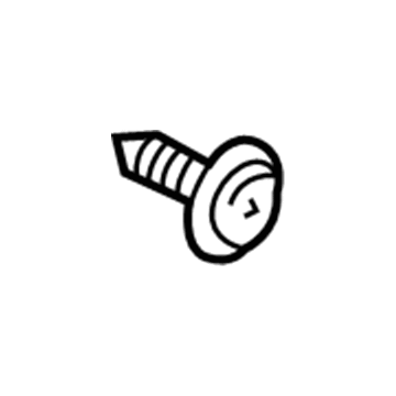 Cadillac 9423101 Bumper Cover Screw