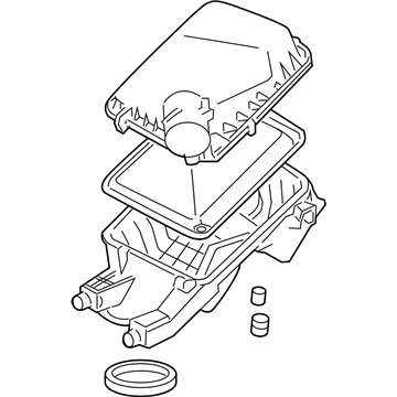 Saturn 22756558 Air Cleaner Assembly