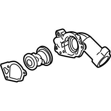 Buick 12597257 Thermostat Housing