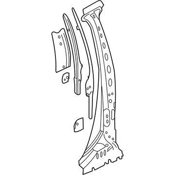 GM 15949950 Reinforcement Assembly, Center Pillar Outer Panel