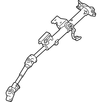 2004 Pontiac Vibe Steering Column - 88972258