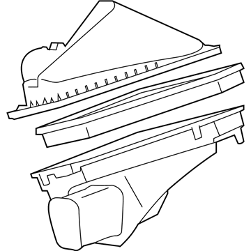 Cadillac 23393239 Air Cleaner Assembly