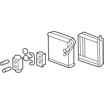 Chevy 22804121 Evaporator Core