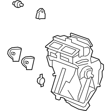 GM 23475070 Case Assembly, A/C Evaporator & Blower