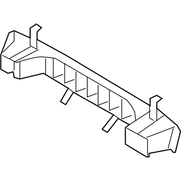 GM 96648694 Absorber,Rear Bumper Energy