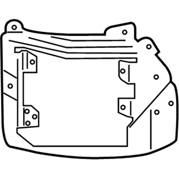 Chevy 84029810 Outer Bracket