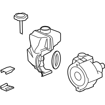 Chevy 19420496 Power Steering Pump