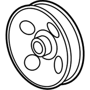 Chevy 12610794 Pulley