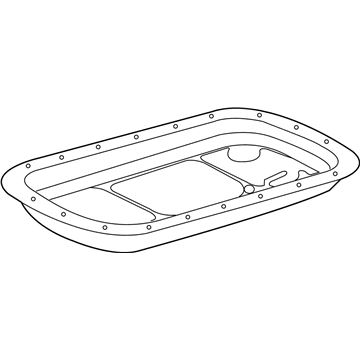 2005 Cadillac STS Transmission Pan - 96042794