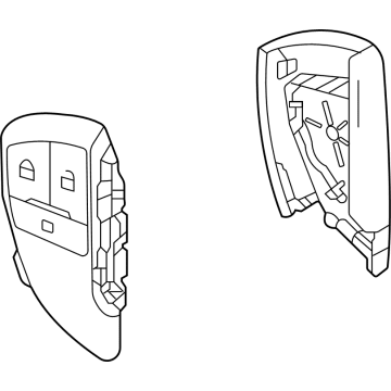 GM 13548436 TRANSMITTER ASM-R/CON DR LK & THEFT DTRNT