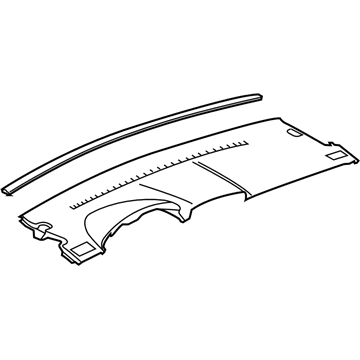 Chevy 15904616 Upper Dash Panel