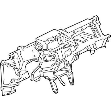 Chevy 15282692 Instrument Housing