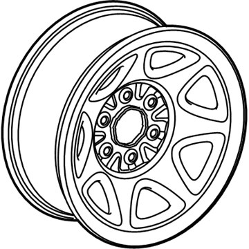 Chevy 84711928 Wheel