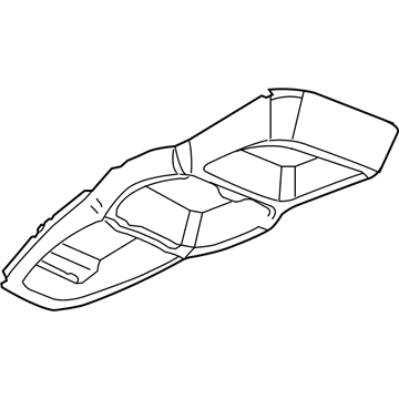 GM 10423146 Console Assembly, Roof *Gray*