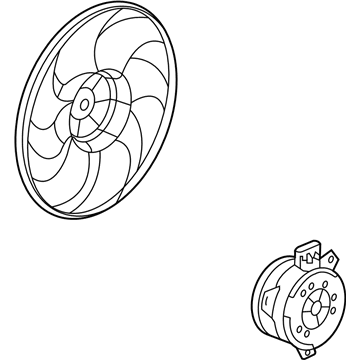 Buick 20970656 Fan & Motor