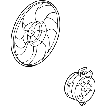 Buick 20970657 Fan & Motor