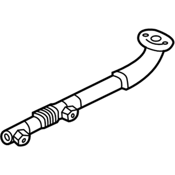 Chevy 12563952 Air Control Valve Pipe