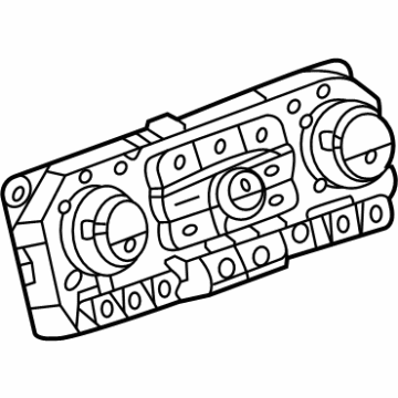 GMC 85119593 Heater Control