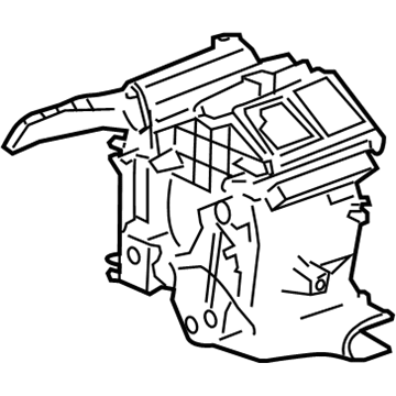 Cadillac 25852756 Evaporator Case