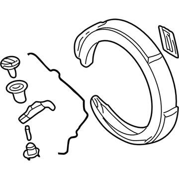 Oldsmobile 18044586 Brake Shoes