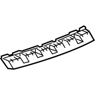 GM 22833655 Support, Rear Bumper Fascia