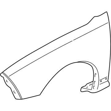 GM 22656394 Fender Assembly, Front (Service)