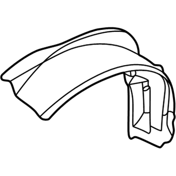 GM 22647268 Liner, Front Wheelhouse Panel