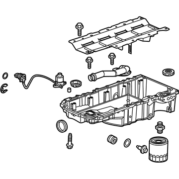 Chevy 12679949 Oil Pan