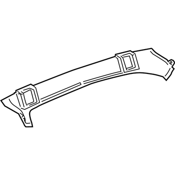 Cadillac 25866778 Header Trim