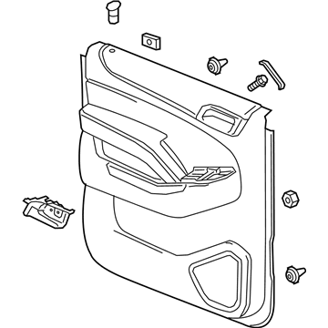 GMC 84192458 Door Trim Panel