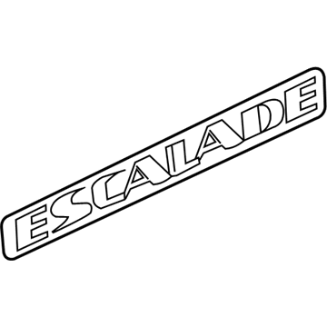 2003 Cadillac Escalade Emblem - 15074732