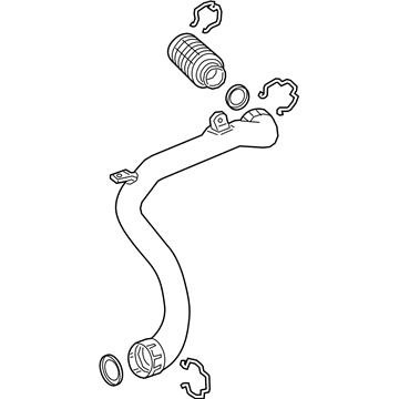 GM 84400160 Tube Assembly, Chrg Air Clr Inl Air