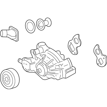 Chevy 19180610 Water Pump Assembly