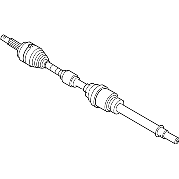 Chevy 19317950 SHAFT,FRONT WHEEL DRIVE HALF