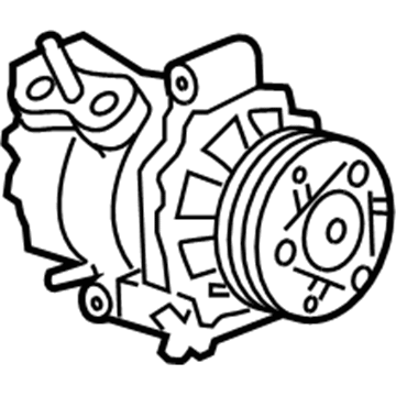 2004 Chevy SSR A/C Compressor - 15226803