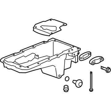 GMC 12640745 Oil Pan