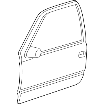 Chevy 10363024 Belt Weatherstrip