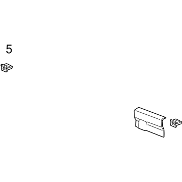 GMC 23455502 Molding Extension