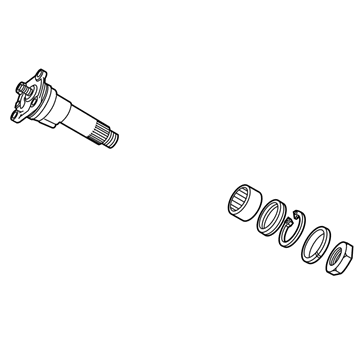 GMC 84251617 Pitman Shaft