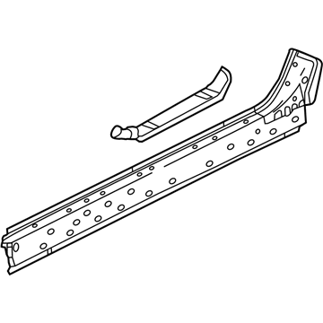 GM 42395678 Reinforcement Assembly, Rocker Outer Panel