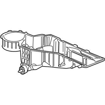 Cadillac 52474945 Evaporator Case