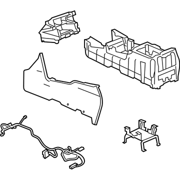 GMC 88986686 Console Assembly