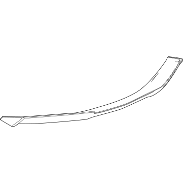 Chevy 84862278 Rear Spoiler