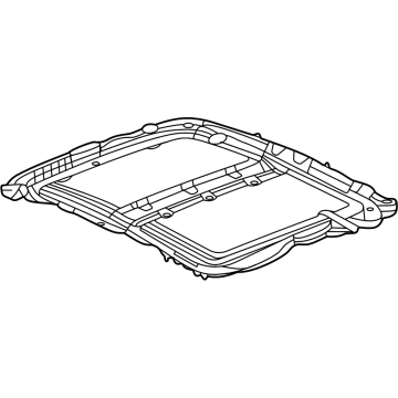 Cadillac 84819015 Sunroof Frame