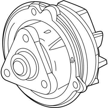 Chevy Corvette Water Pump - 12724330