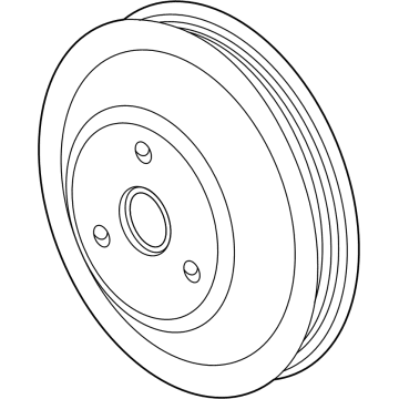 Chevy 12668424 Pulley