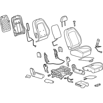 Chevy 22809188 Seat Assembly