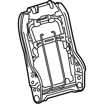 Chevy 22772041 Seat Back Frame